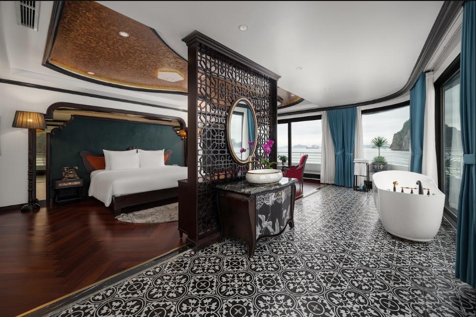 Hạng Grand Suite du thuyền Catherine Cruise Hạ Long
