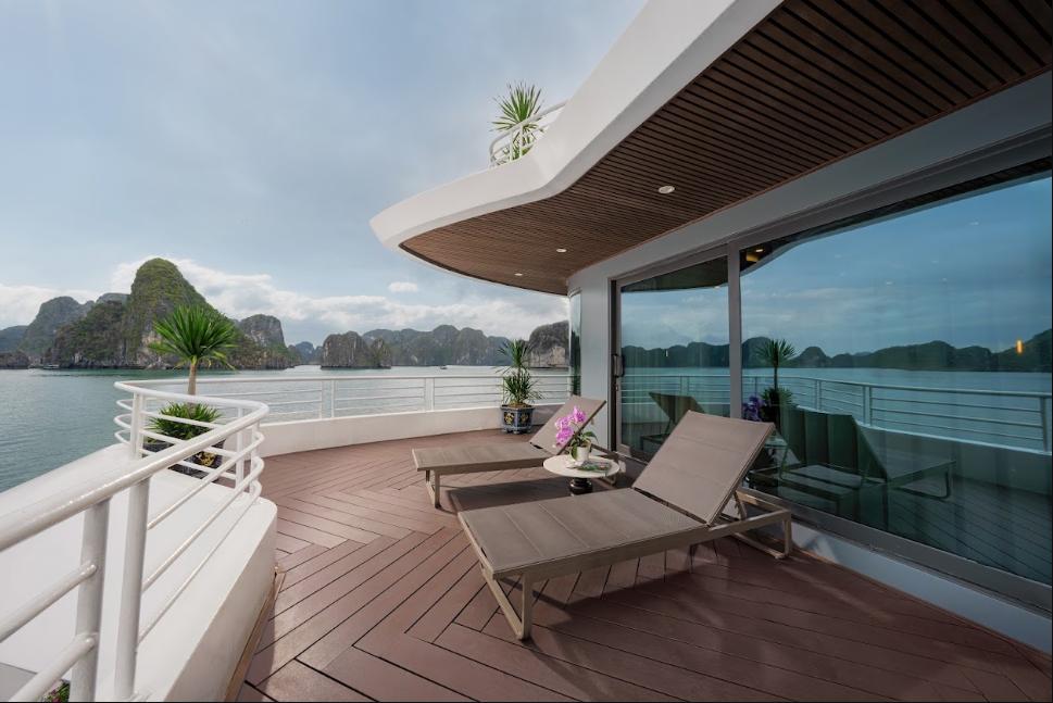 Hạng Grand Suite du thuyền Catherine Cruise Hạ Long
