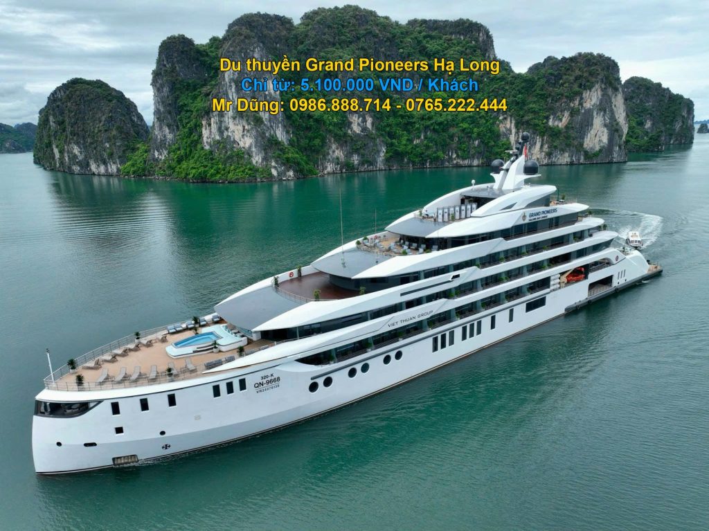 Du thuyền Grand Pioneers Hạ Long