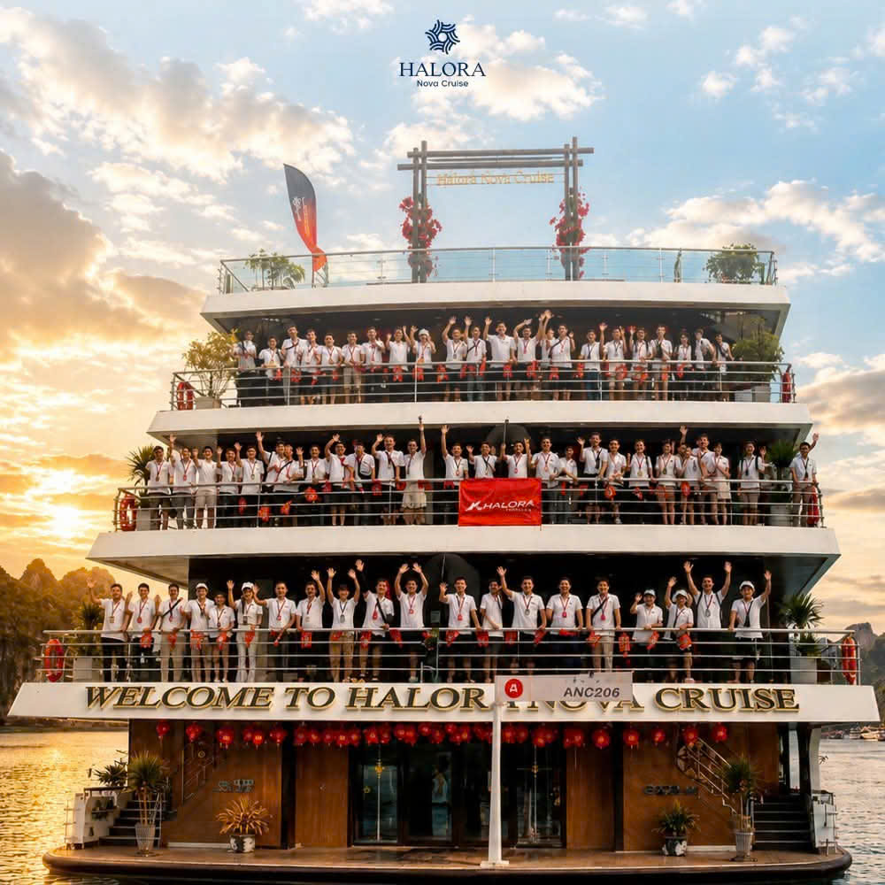 Du thuyền Halora Nova Cruise Vịnh Lan Hạ