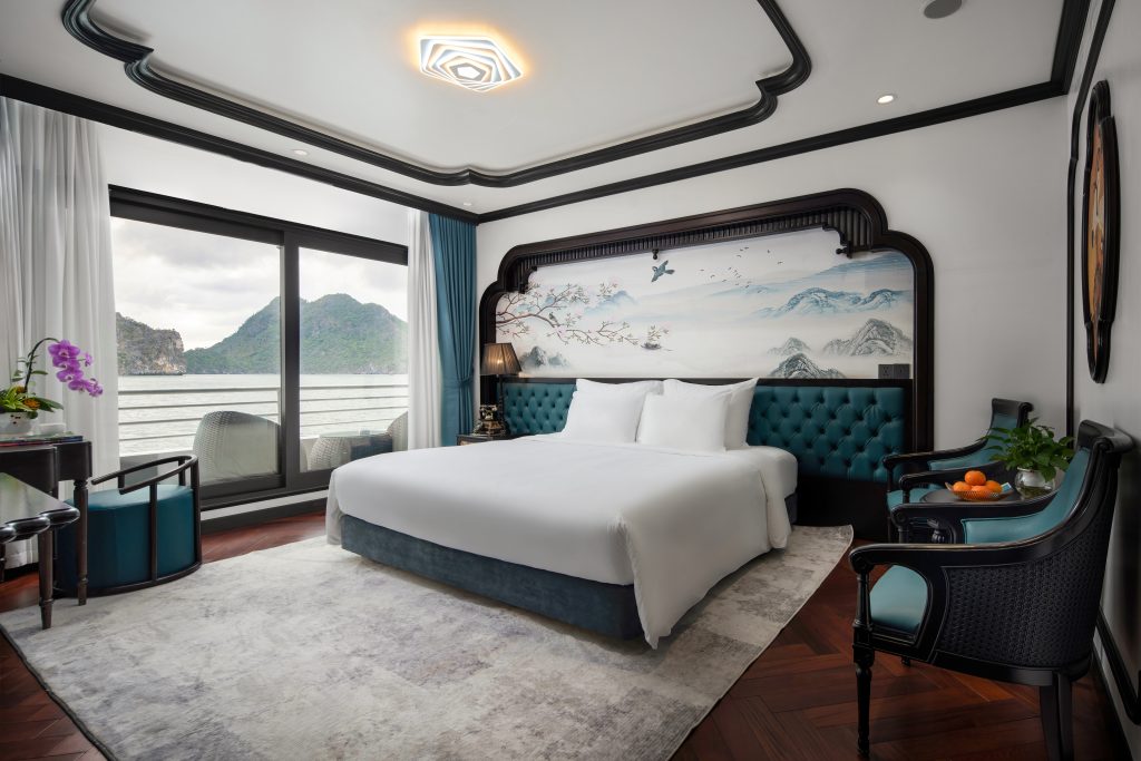 Hạng Premier Suite du thuyền Catherine Cruise Hạ Long 