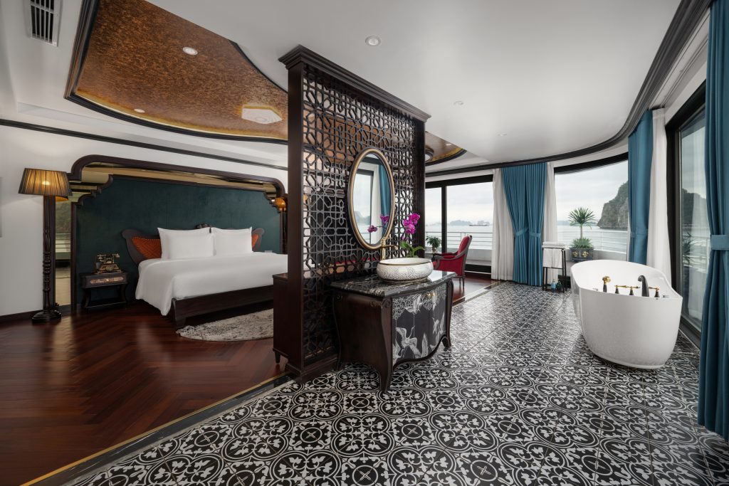 Hạng Grand Suite du thuyền Catherine Cruise Hạ Long 