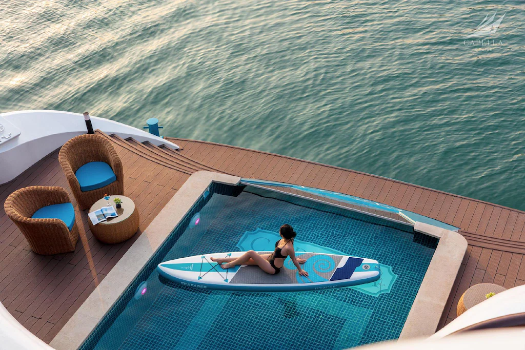 Du thuyền Capella Cruise Hạ Long 2N1Đ - Ảnh 8