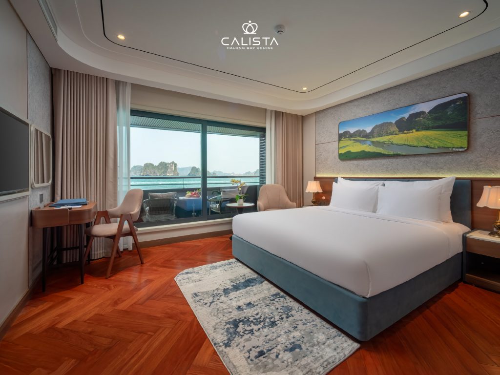 Calista Cruise Hạ Long phòng Calista Ocean